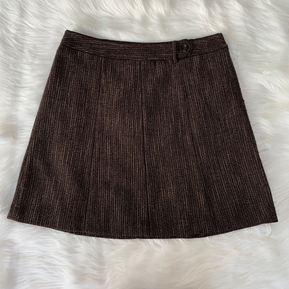 Ann Taylor Factory Dresses & Skirts - Brown a-line skirt by Ann Taylor Petites Factory
